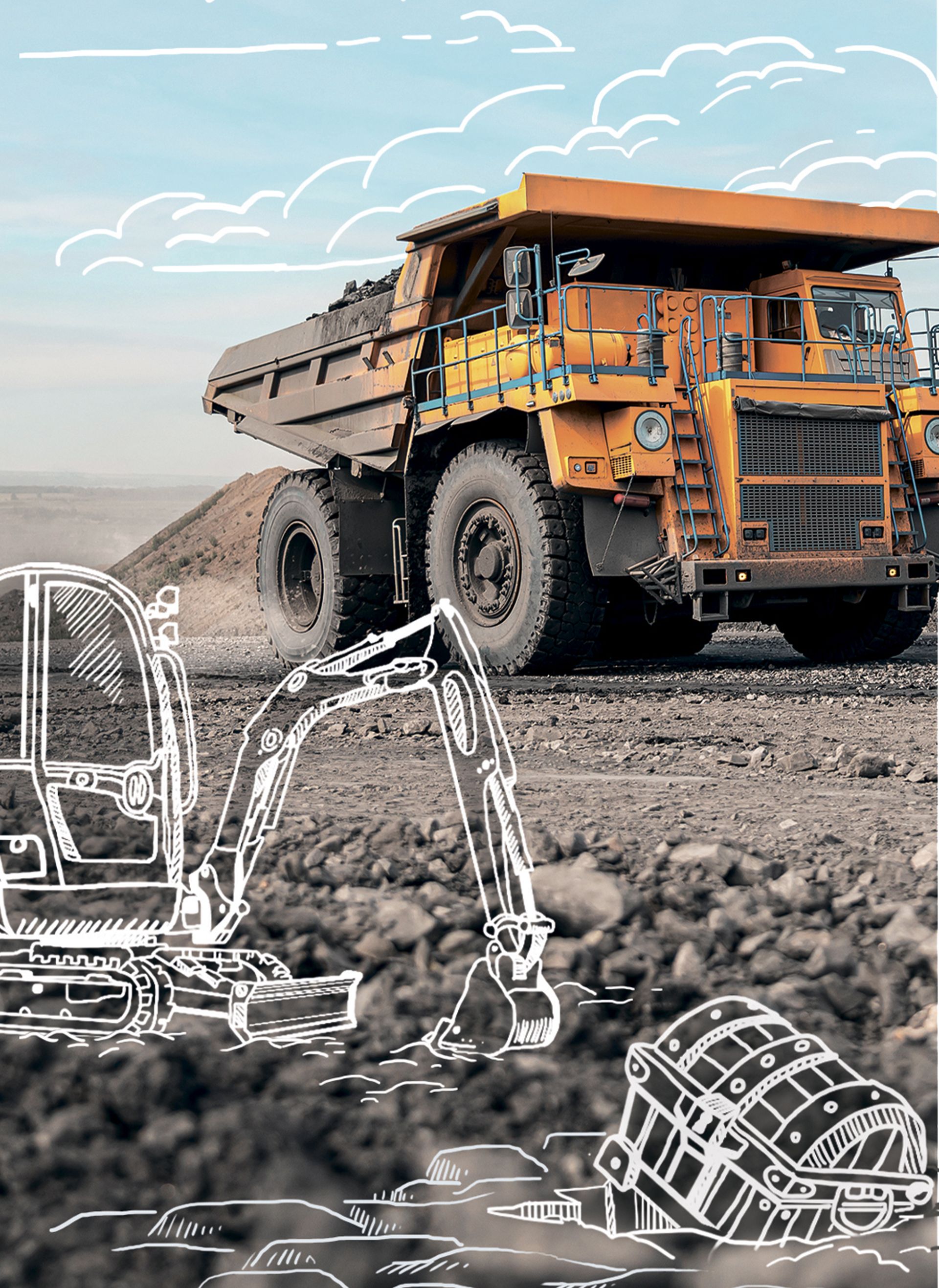 Креативный календарь с иллюстрациями