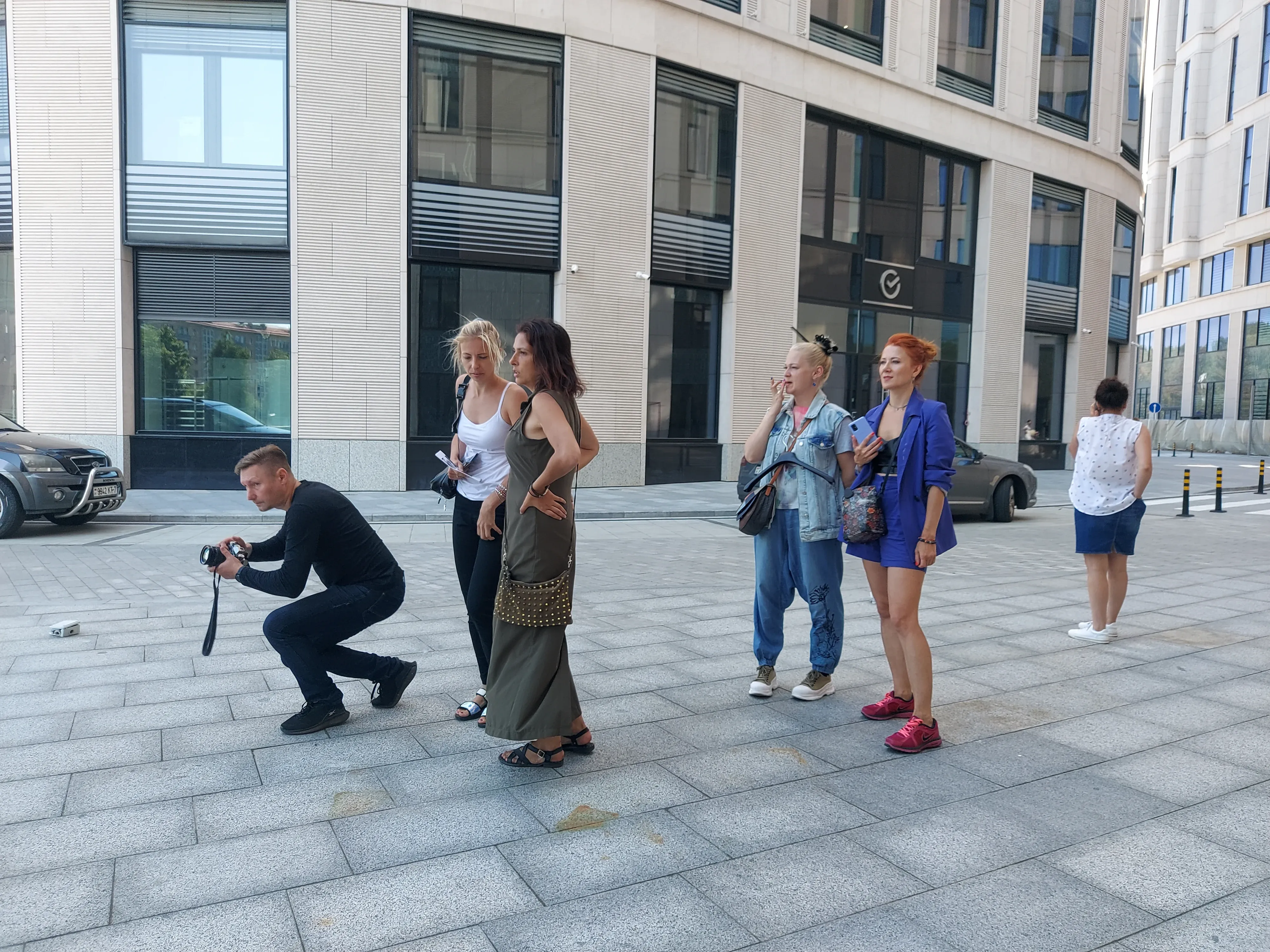 съемки для Сбер Банка